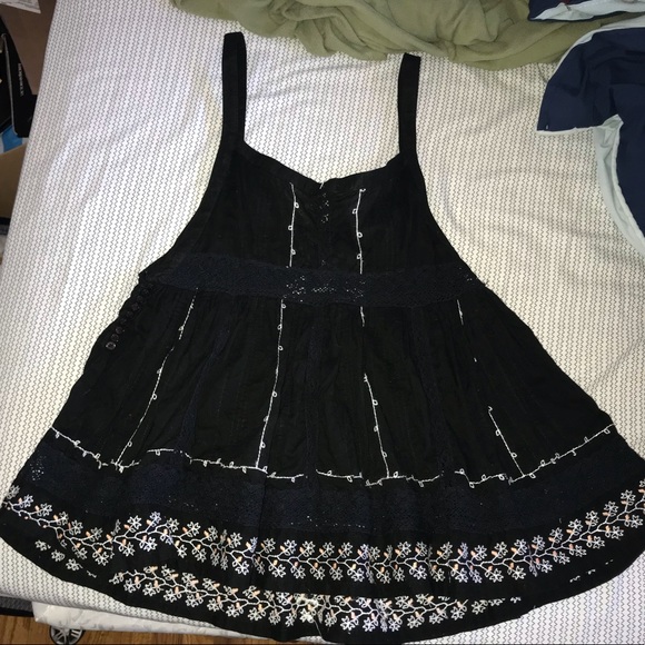Free People Black Top - Picture 3 of 4